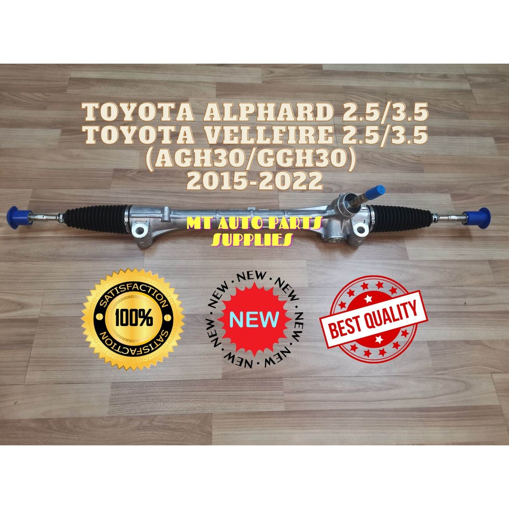 (100% NEW) TOYOTA ALPHARD/VELLFIRE 2.5/3.5 (AGH30/GGH30) STEERING RACK ...