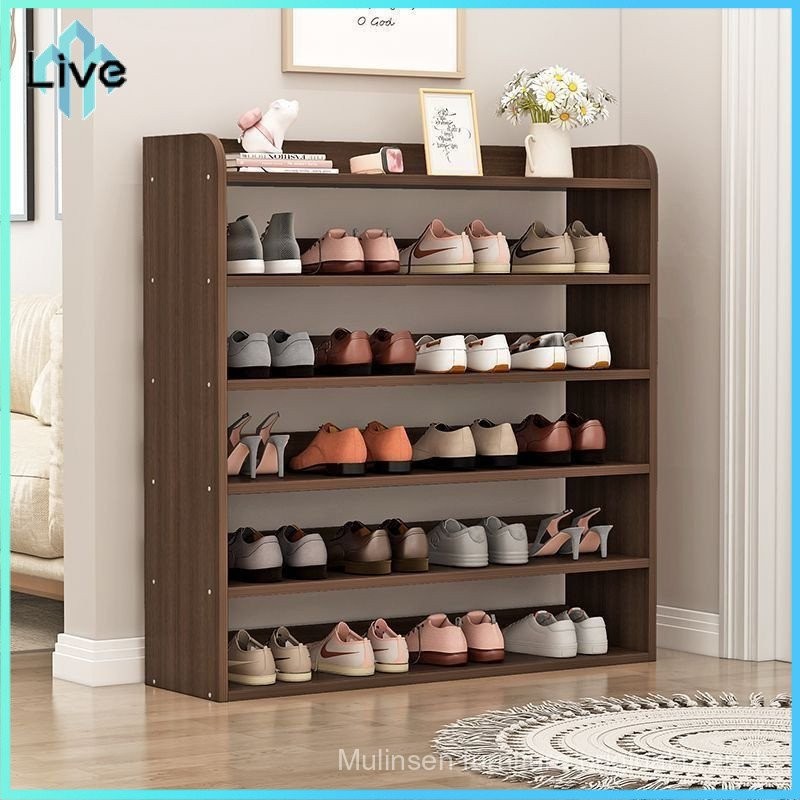 Solid wood shoe rack narrow doorway shoe rack household modern economy ...