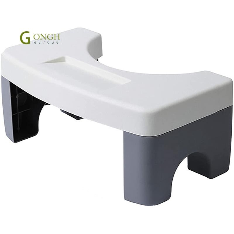 Toilet Stool, Poop Stool Adult, Foldable Toilet Step Stool, Easy Wash ...
