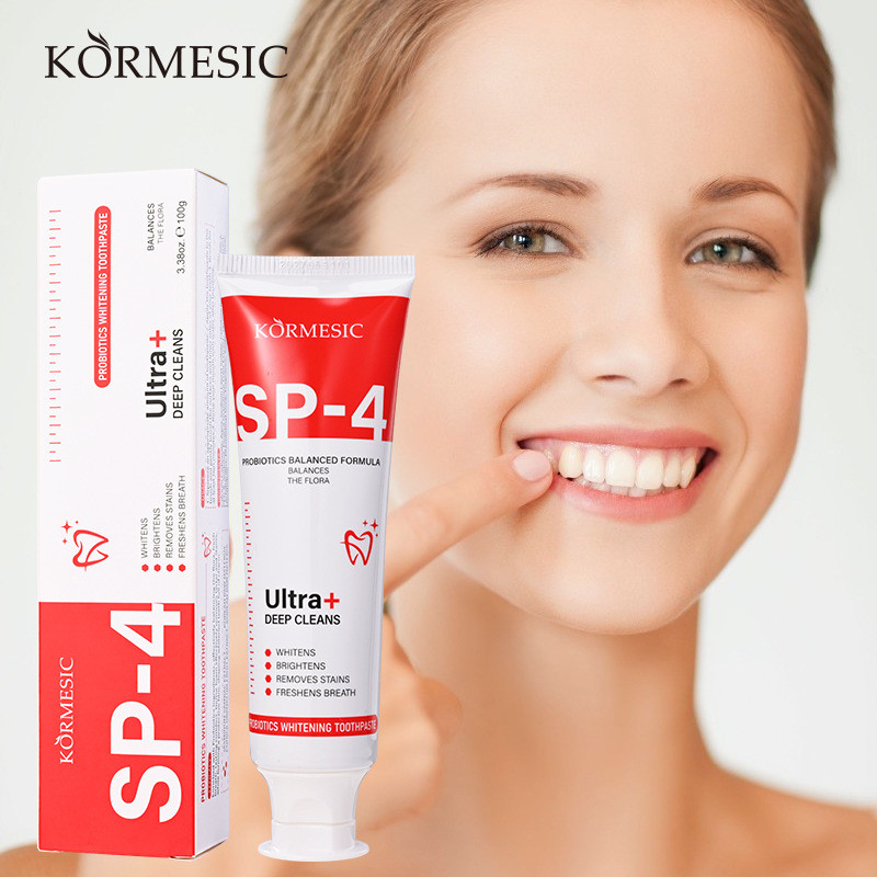 KORMESIC SP-4 Probiotic Brightening Toothpaste Deep CleaningTartar ...