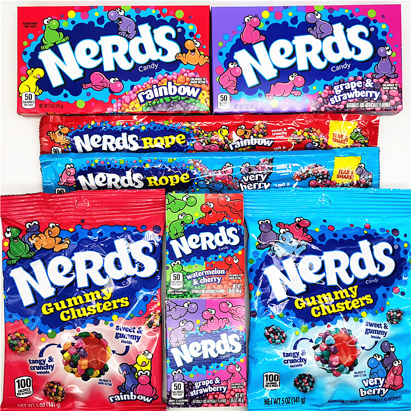 3828 People Imported from the United States Nerds Colorful Granular ...
