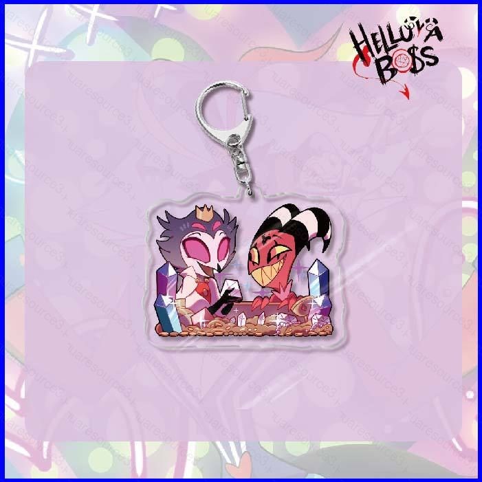 SQ3 Helluva Boss Blitzo Moxxie Millie Loona Stolas Fizzarolli Acrylic ...