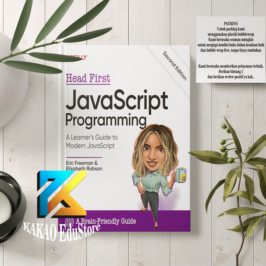 Head First Java Script Programming 2nd Edition (Eric Freeman) | Shopee ...