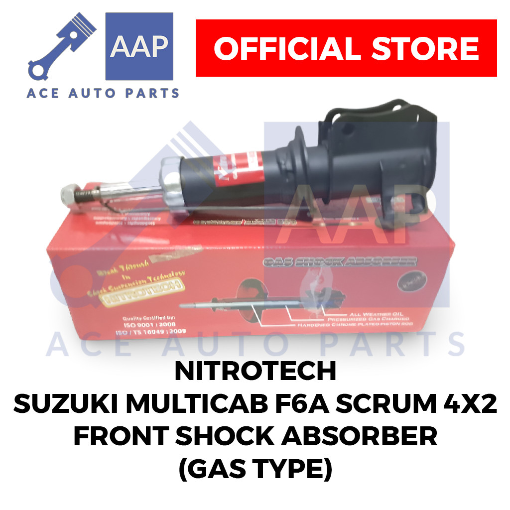 Suzuki Multicab F6A Scrum 4X2 Front Shock Absorber NITROTECH Gas Type ...