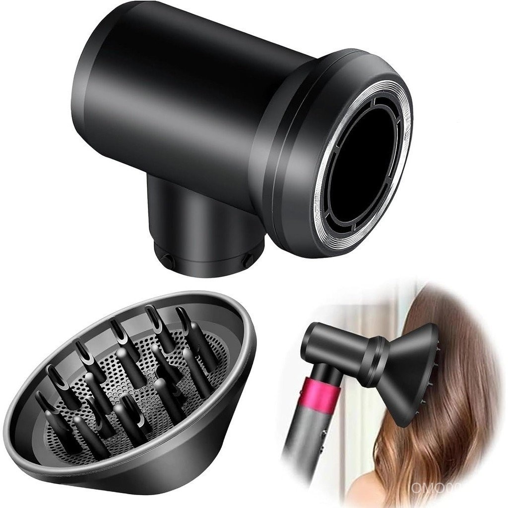 Diffuser and Adaptor for Dyson Airwrap Styler for Airwrap Styler Into A  Hair Dryer combination