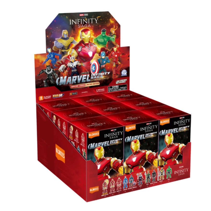 Blokees Marvel Infinity Saga Mystery Blind Box Collection Limited ...