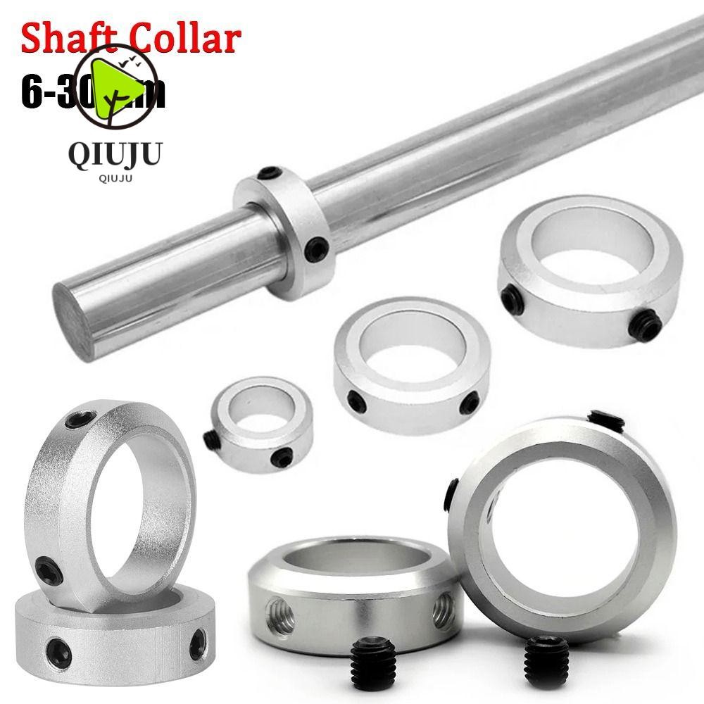 QIUJUU 1Pcs Shaft Collar, Retainer Locator Stop Screw Type Fixed ...