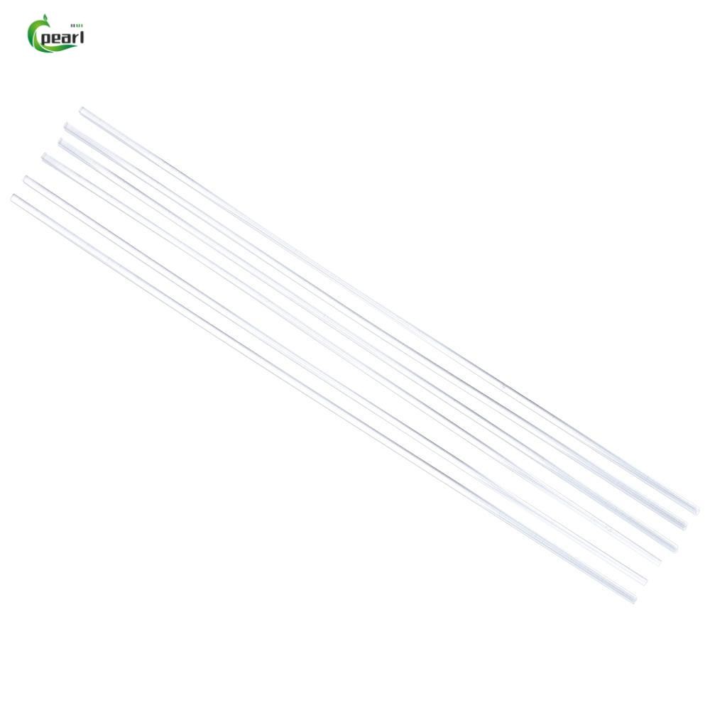 PEARL 6pcs Plastic PMMA Bar Stick, 2mm Diameter 8 inch Length Acrylic ...