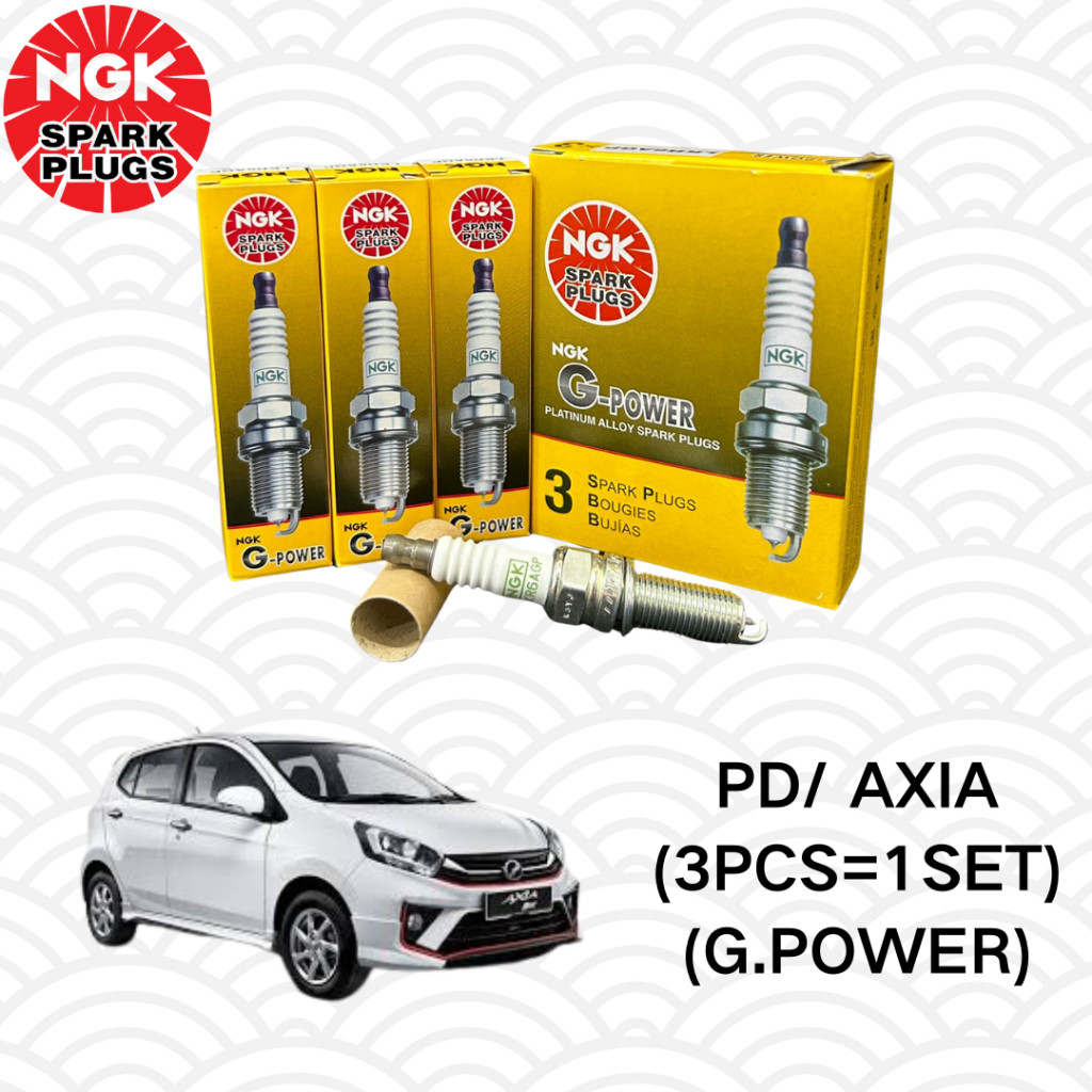 【100% ORIGINAL】 NGK 93005 LASER IRIDIUM SPARK PLUG - PERODUA AXIA (G ...