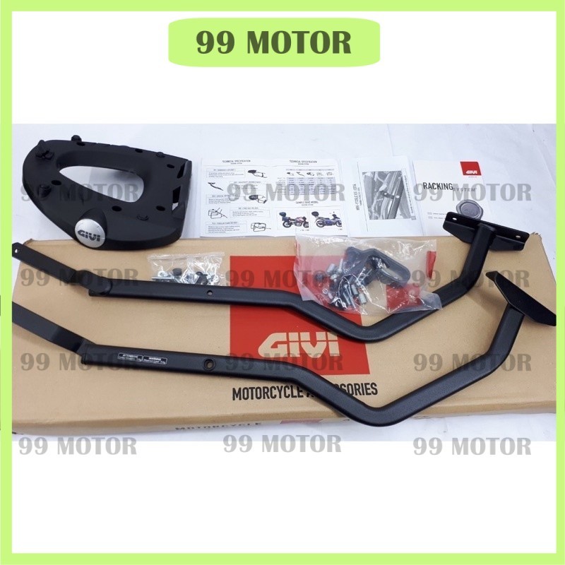 Givi Mono Rack J HRV Heavy Duty Monorack KAKI BRACKET BRAKET R15 ...