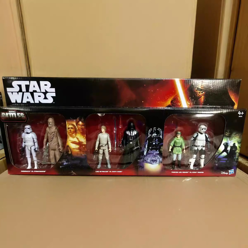 StarWars Luke Skywalker White Soldier 3.75-inch six person collection ...