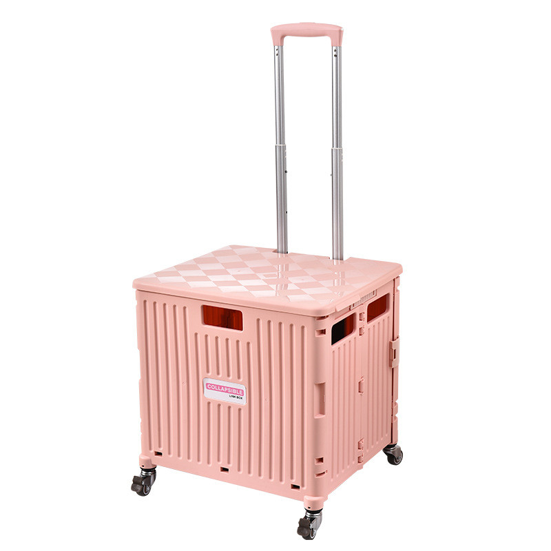 Camping trolleys universal wheel folding trolley to carry high-rise ...