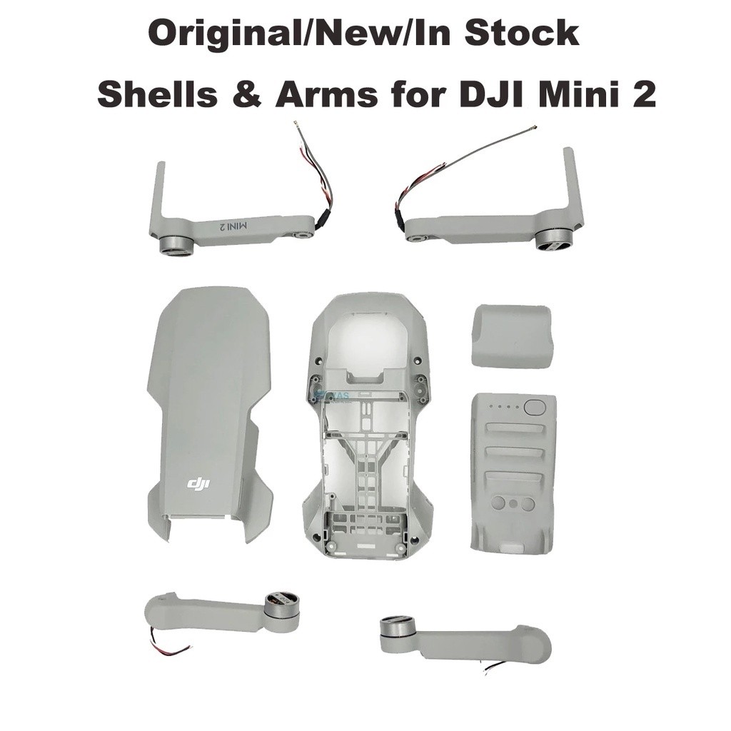 Original Body Shell Motor Arm Part - DJI Mini 2 Upper Cover MIddle ...