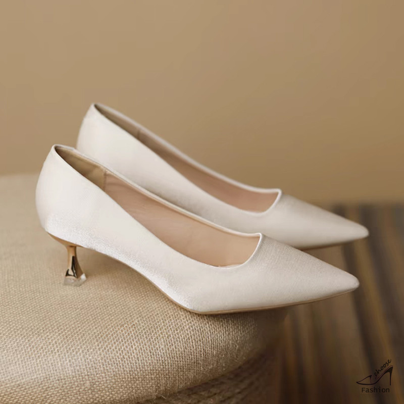 Local Ready Stock】 Kasut Raya Perempuan Tinggi Wanita Pengantin