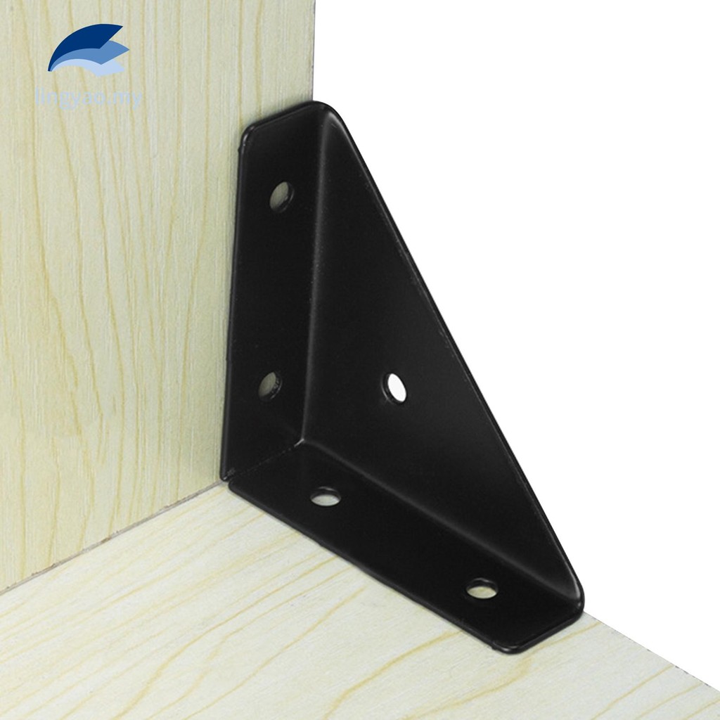 Three-Sided Angle Corner Braces Heavy Duty Countertop Joint Shelf L ...