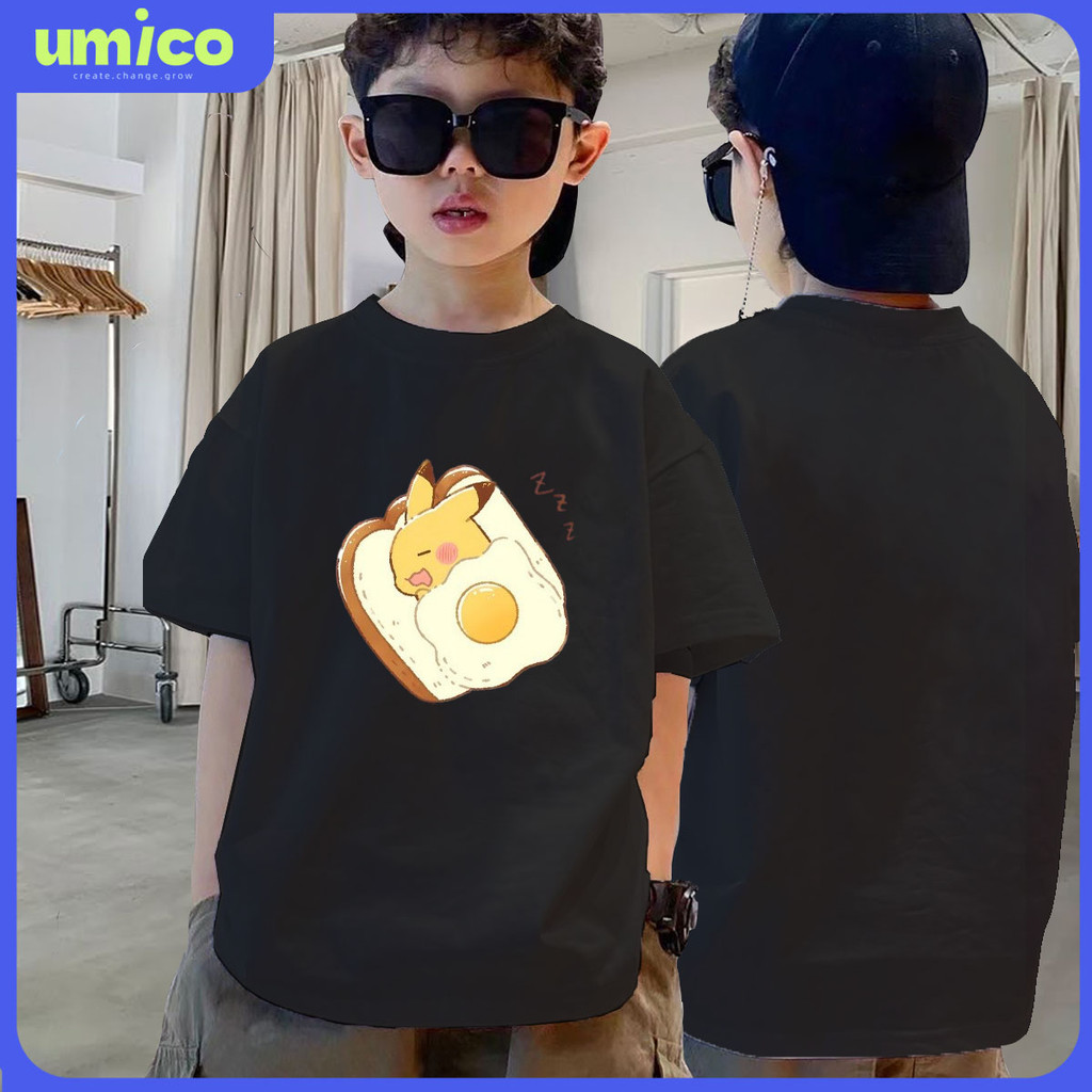 UMICO Brand New Cute Pikachu Printing For Boys and Girls Neck Round ...