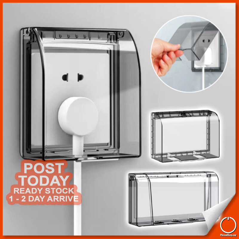 𝐖𝐄𝐀𝐓𝐇𝐄𝐑 𝐒𝐄𝐀𝐋 Waterproof Electric Plug Cover Box Outdoor Switch ...