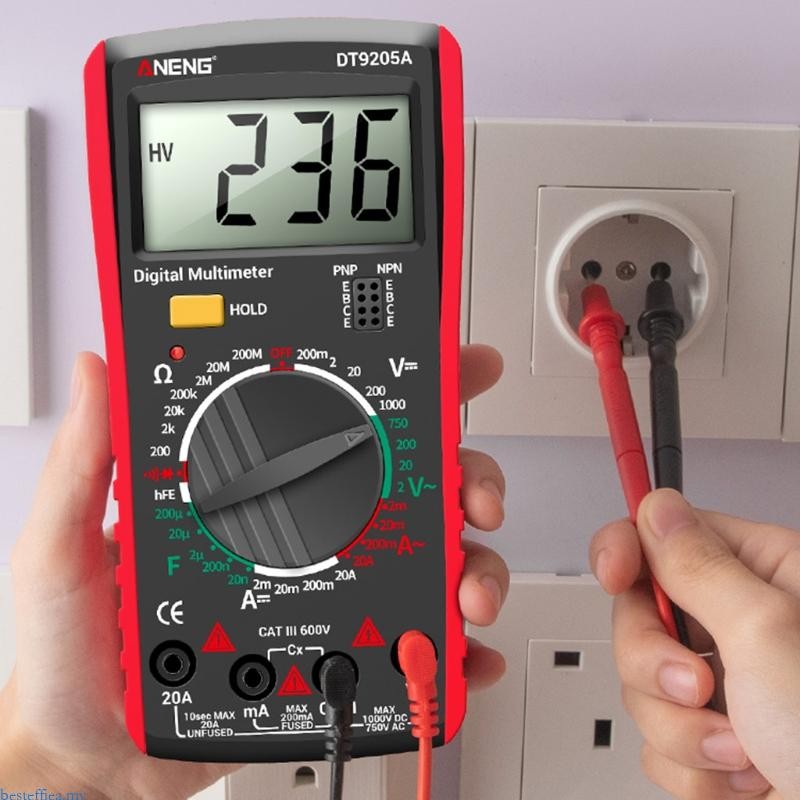 beste Durable Electrical Tools 2000 Counts AC for DC Digital Multimeter ...