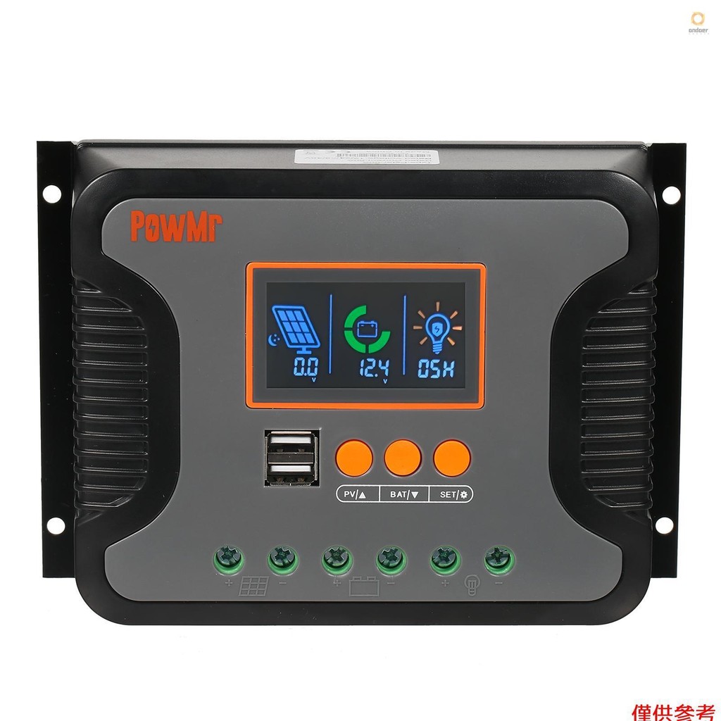 80A Solar Power Controller PWM Battery Charging Controller 12V-48V ...