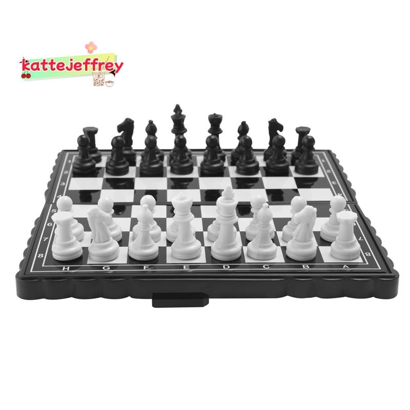 5x5 Inch Chess Portable Plastic Folding Board With Magnetic Chess Game ...