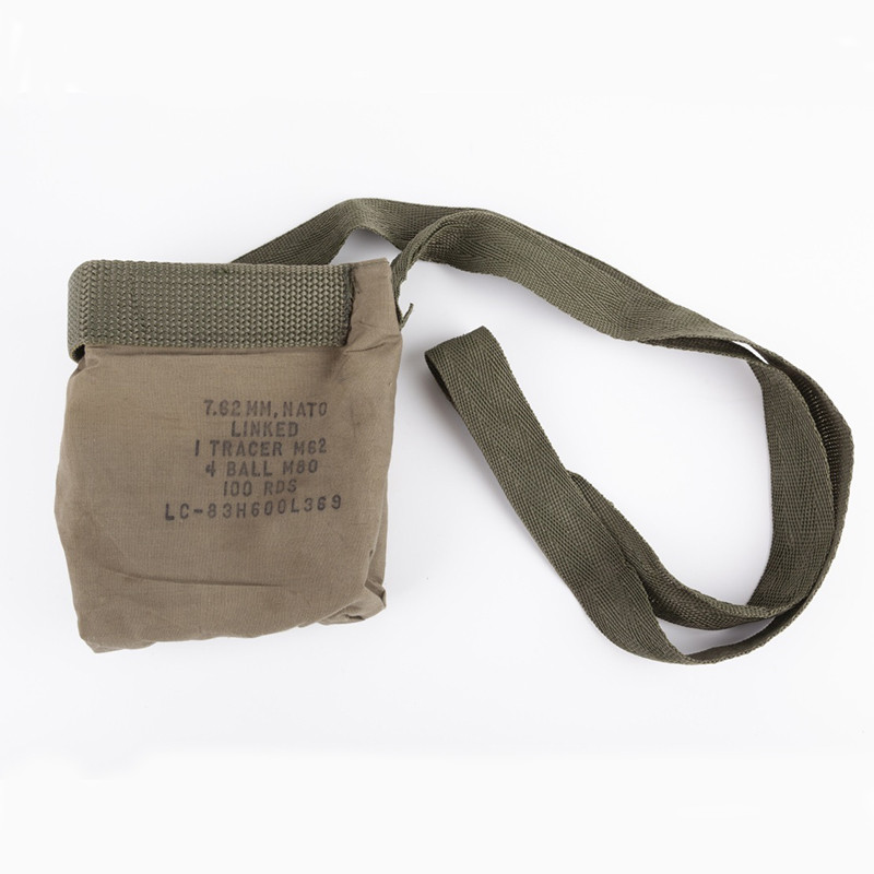Military Style Bandoleer - 7 Compartment With Shoulder Strap For .223/5.56 & Shotgun