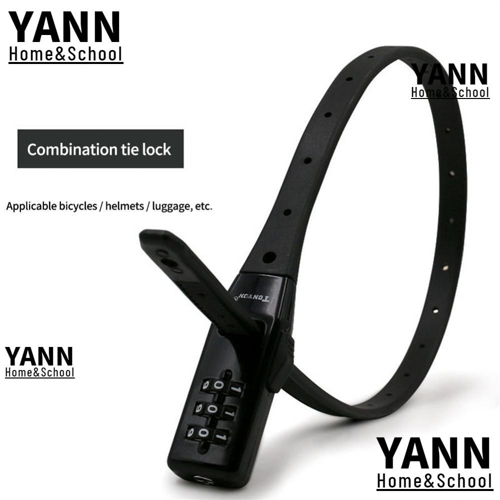 YANN Combo Lock, Stainless Steel Multi-Purpose Zip Tie Lock, Portable ...