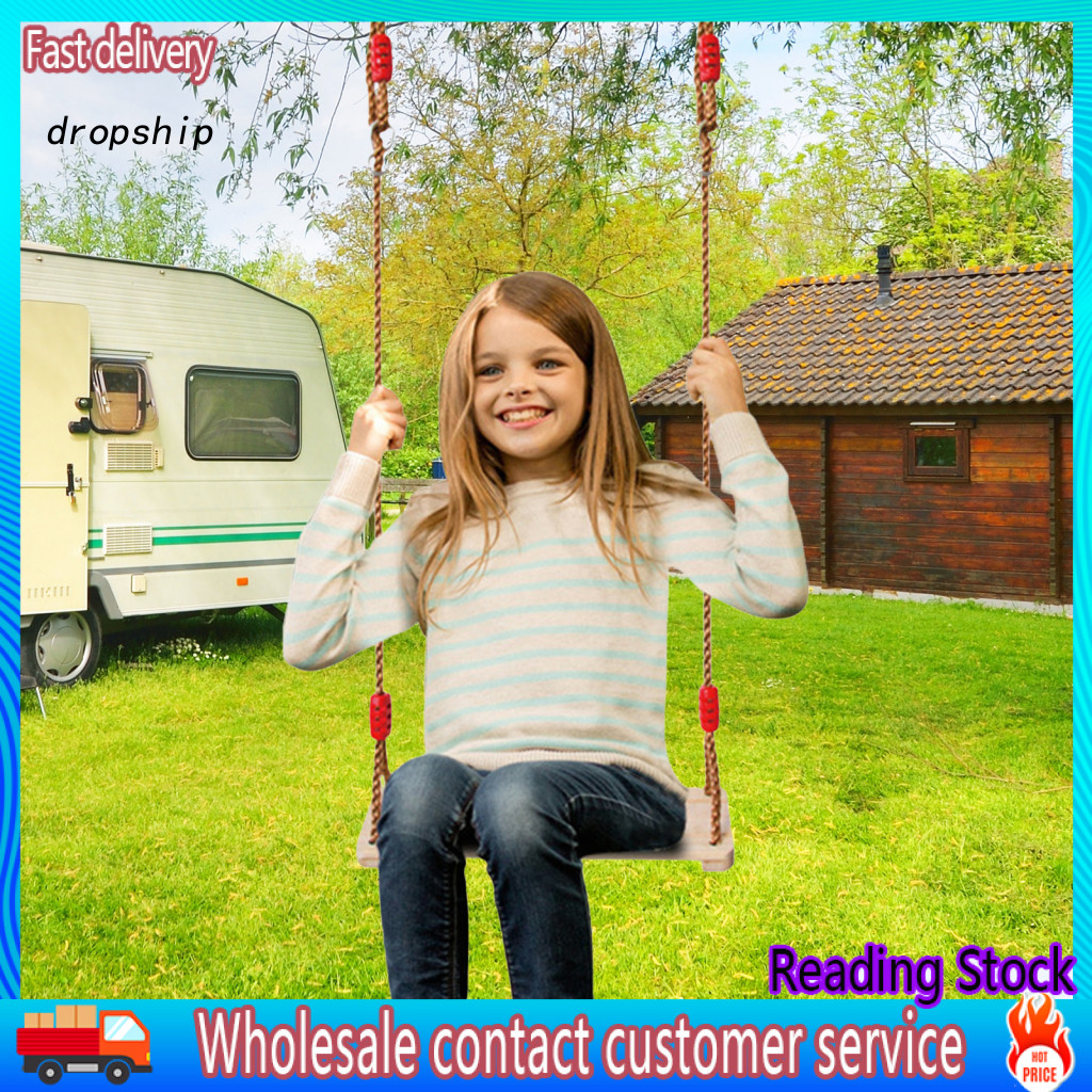 DRO_ Solid Wood Seat Board Weather-resistant Swing Materials Outdoor ...