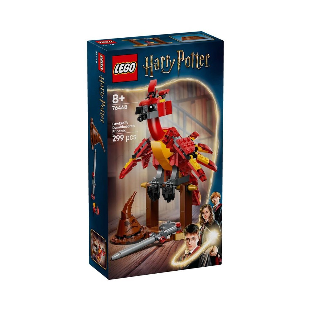 LEGO 76448 Harry Potter Fawkes: Dumbledore's Phoenix Building Toy Set ...