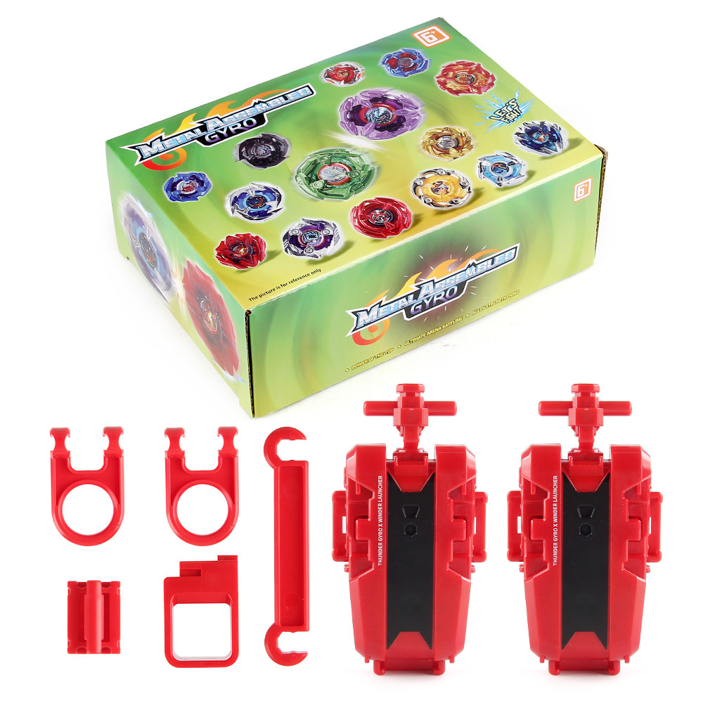 BX Dual Ripcord String Launchers with Connector Set for Spinning Toys ...