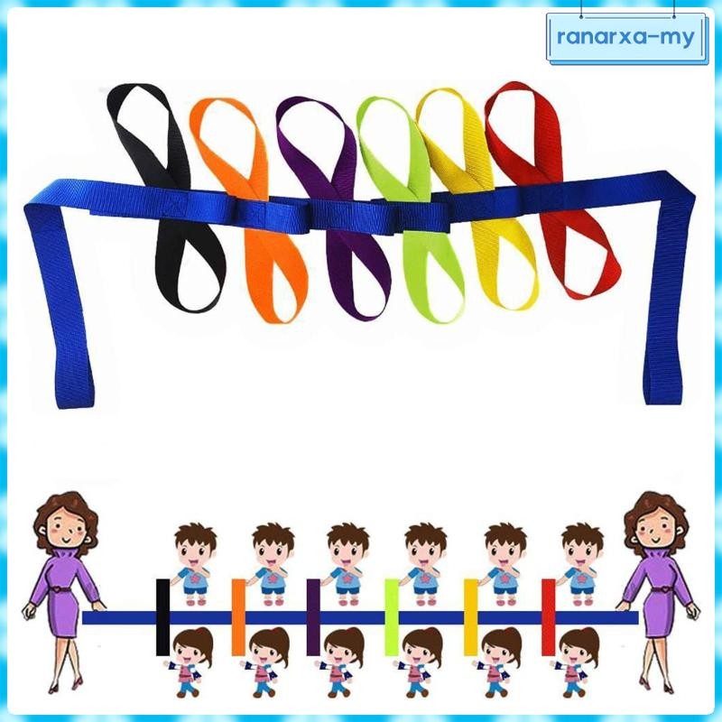 4 Pack Children's Walking Ropes Colorful Walking Rope For Toddlers Outdoor Safety Line With 12 Handles For Preschool Daycare School Up To 12 Children 2 Teachers I3410287710
