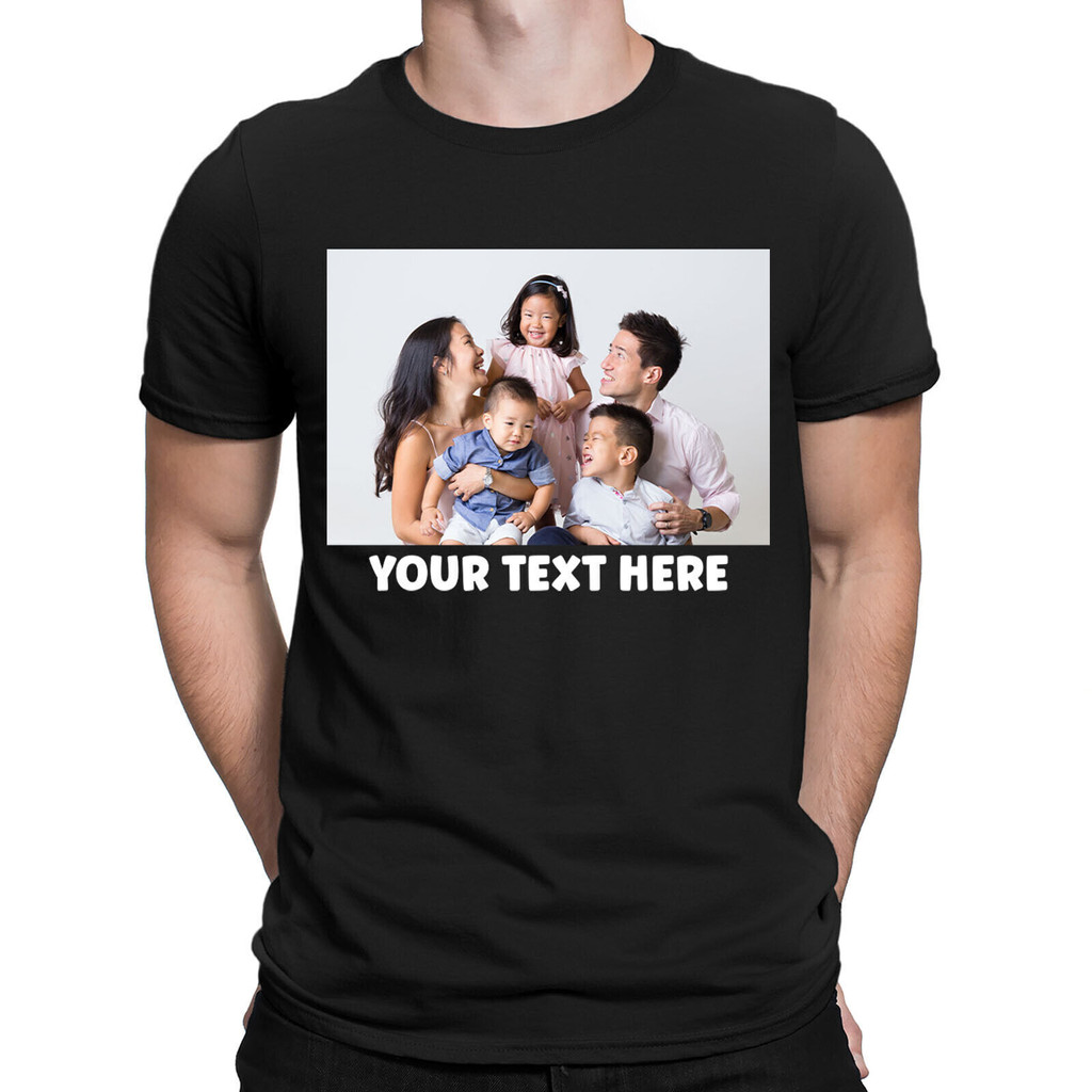 Personalised Your Photo Text Stag Do Hen Party Mens T-Shirts #DNE 1T9A5 ...