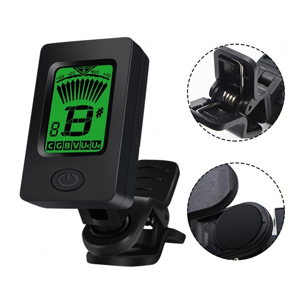 【EAGLE】Guitar Tuner with Piezo Sensor for Accurate Tuning of Various ...