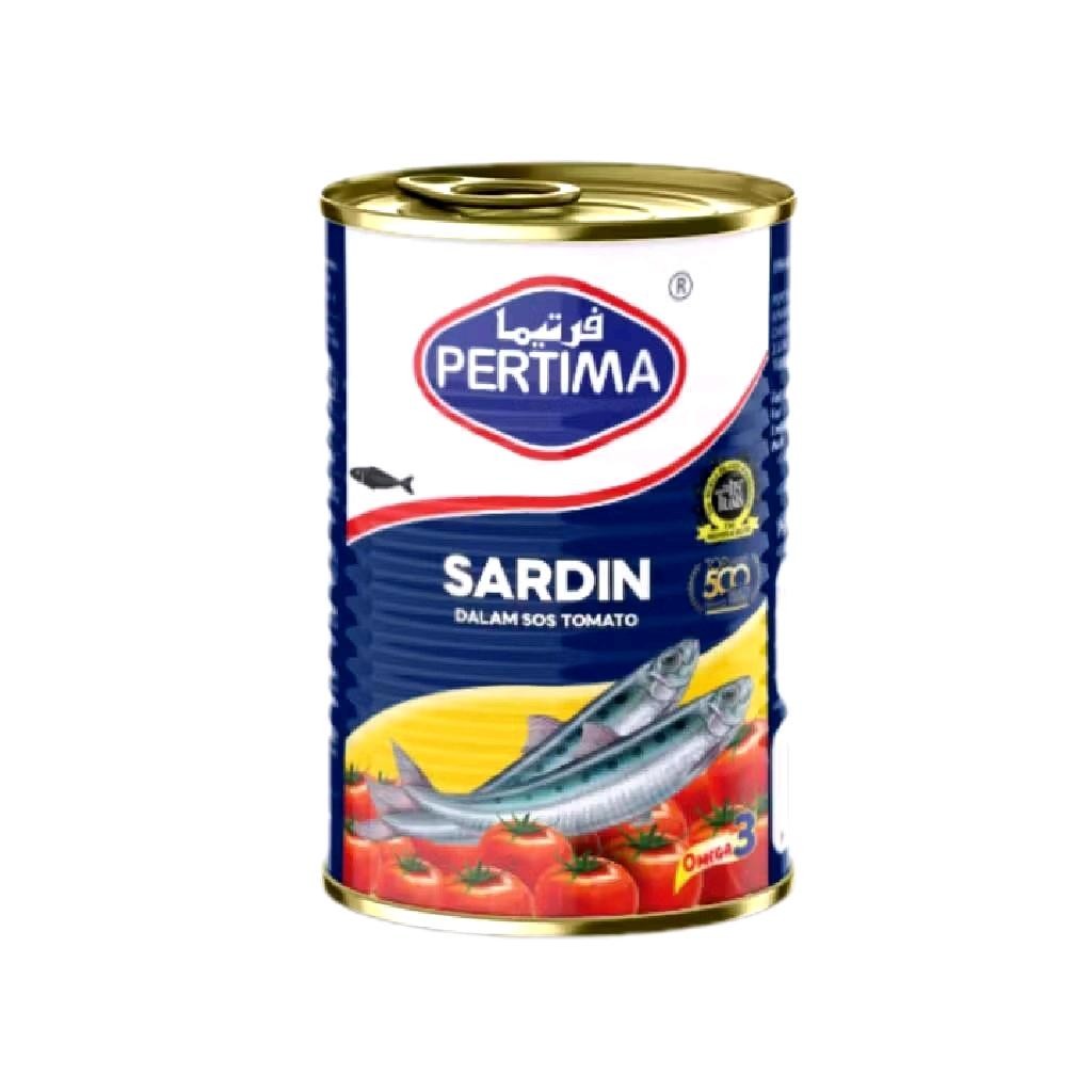 Pertima Sardines. In tomato sauce 425g 1 CAN | Shopee Malaysia