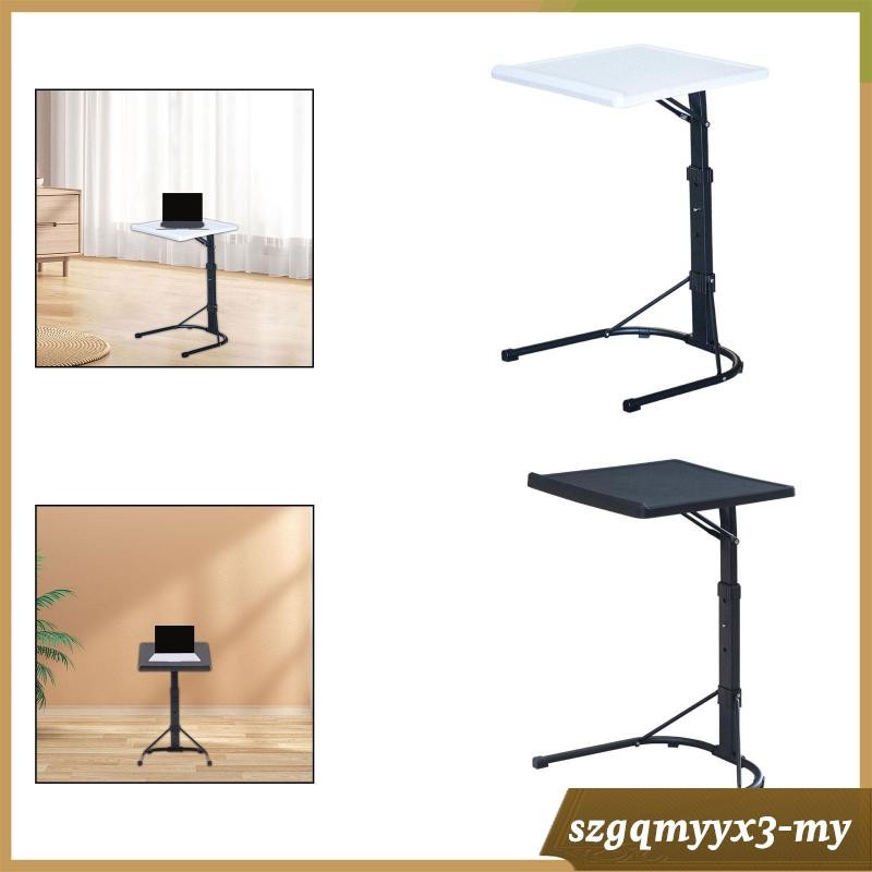 [ Folding Laptop Table Office Desk Table TV Dinner Tray Adjustable TV ...