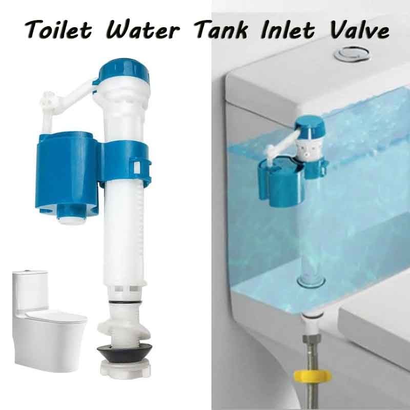 Toilet Cistern Entry Inlet Flush Valve Bottom Siphon Fill Float Easy to ...