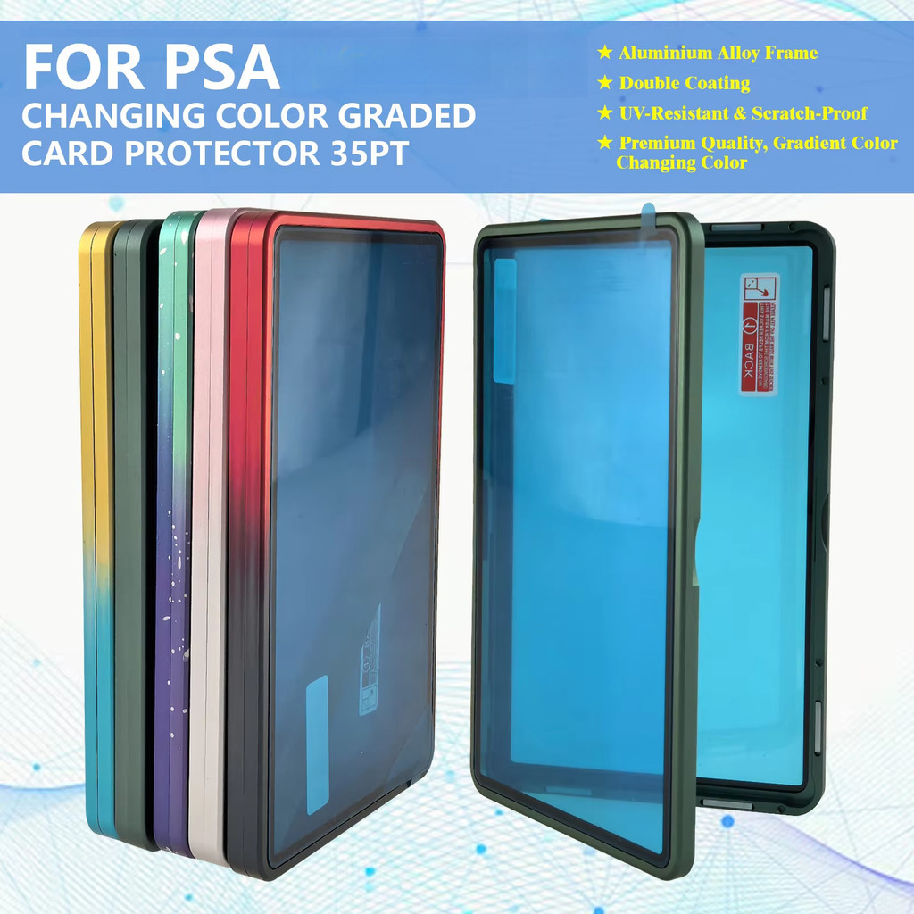 [Jualan] Pokemon TCG kad paparan kes-PSA gred Shell perlindungan logam ...