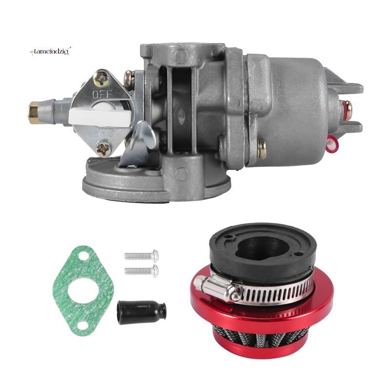 Carburetor Carby + Air Filter + Stack For 2 Stroke 47Cc 49Cc Parts Mini ...