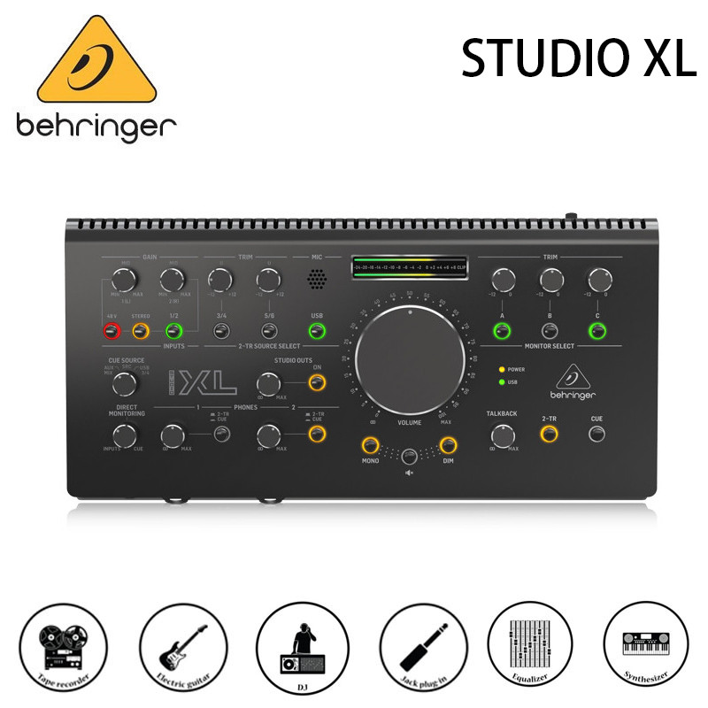 Behringer STUDIO XL High-End Studio Control and Communication Center ...