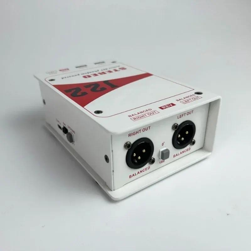 For GAZ-J22 Professional Dual Channel Stereo 48V Phantom Power Supply ...