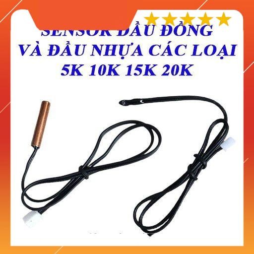 Plastic head heat sensor - 10K 20K copper head - cold face probe sensor ...