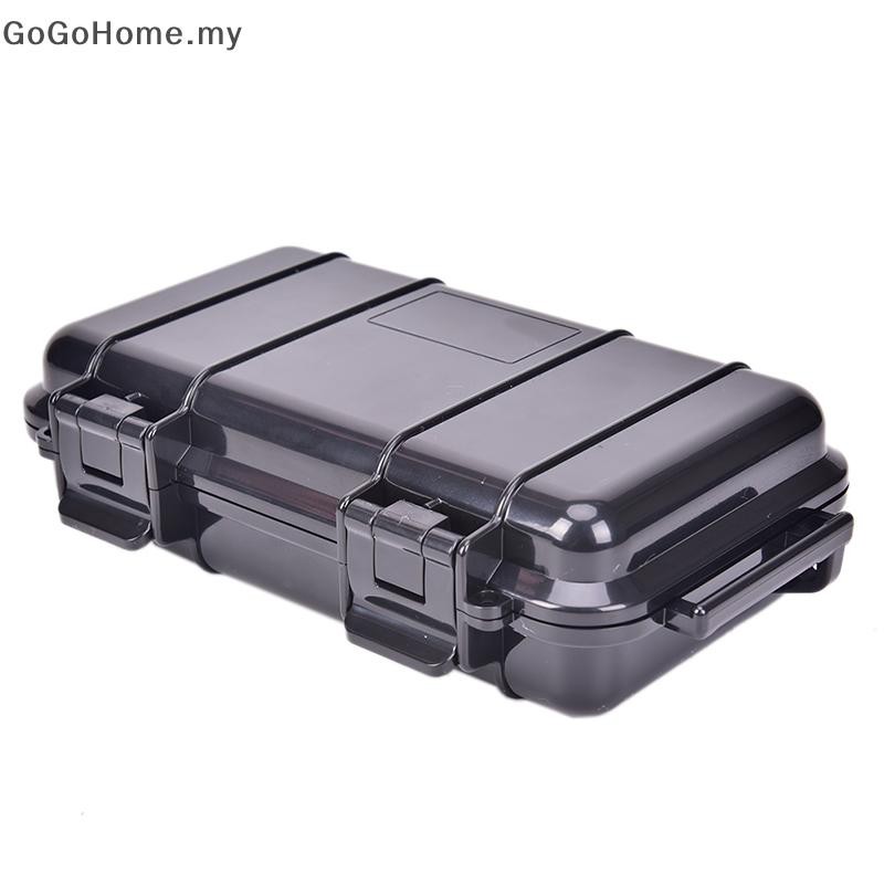 Sealed Waterproof Tool Box – Rugged ABS Hard Case With Pre-Cut Foam, Airtight & Lockable For Hardware, Instruments & Outdoor Storage (Black)