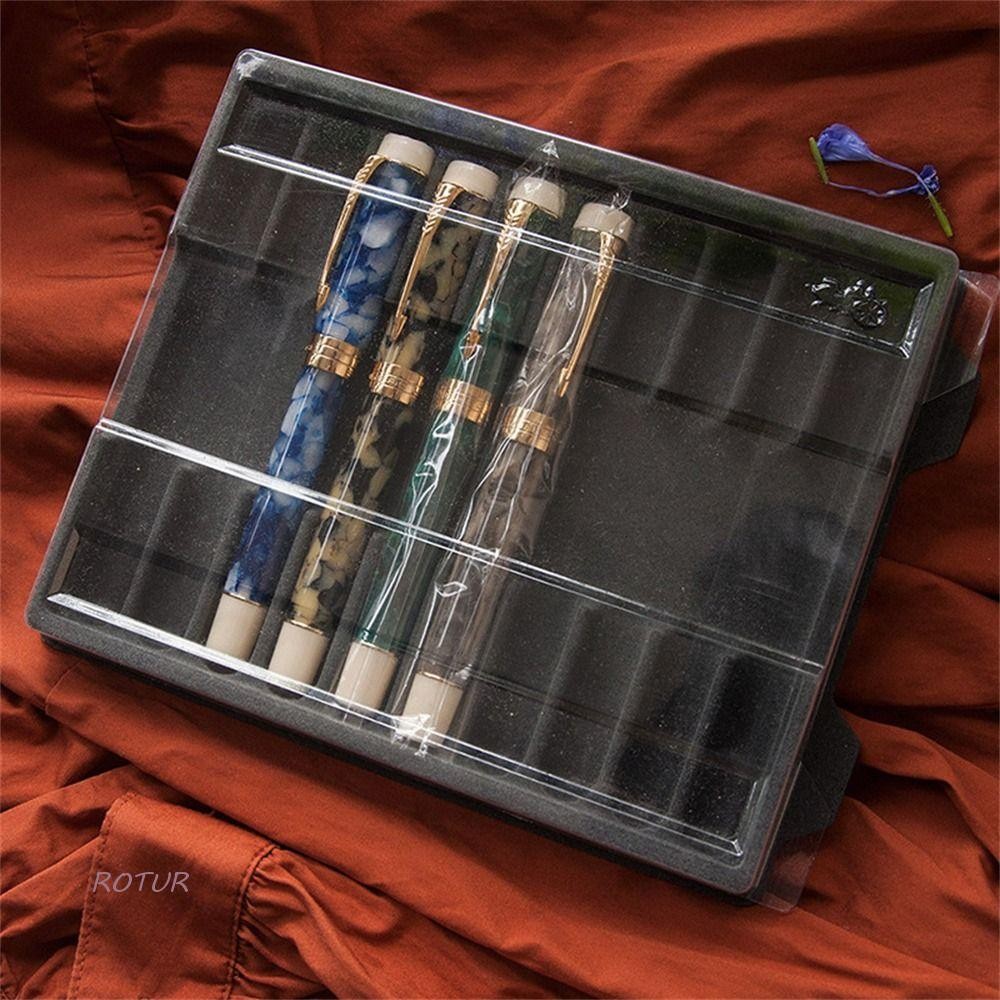 ROTUR Fountain Pen Box, Storage Case Pen Collector Pen Organizer Box ...