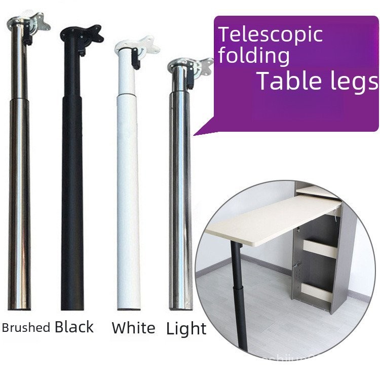 Adjustable Height Lift Foldable Retractable Bar Legs Dining Table Legs ...