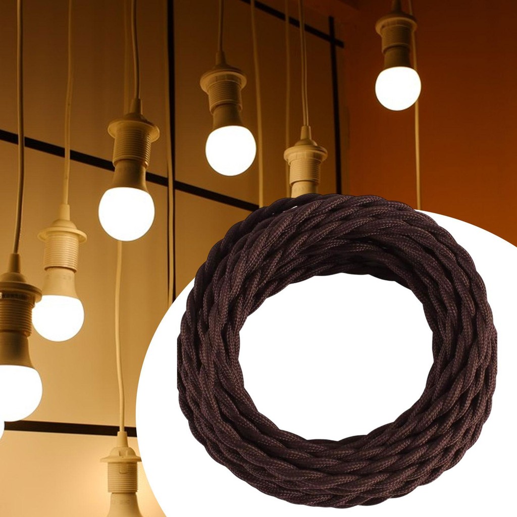 [nsyyoec] Twisted Ropes Light Wires Professional 10M Two Cores Braided ...