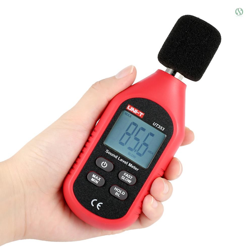 UNI-T UT353 Mini LCD Display Digital Sound Level Meter Noise Measuring ...