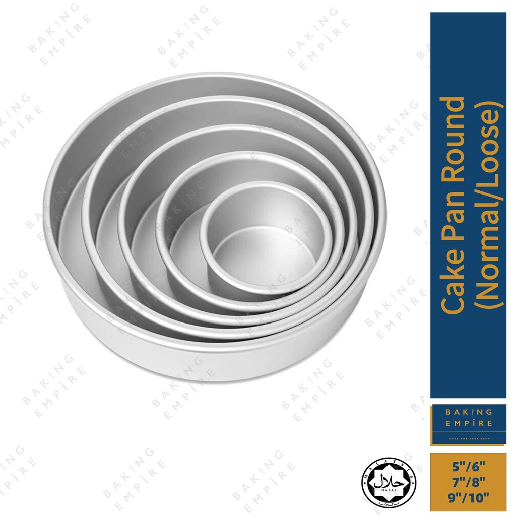 Cake Pan Round/Loyang Bentuk Bulat | Shopee Malaysia