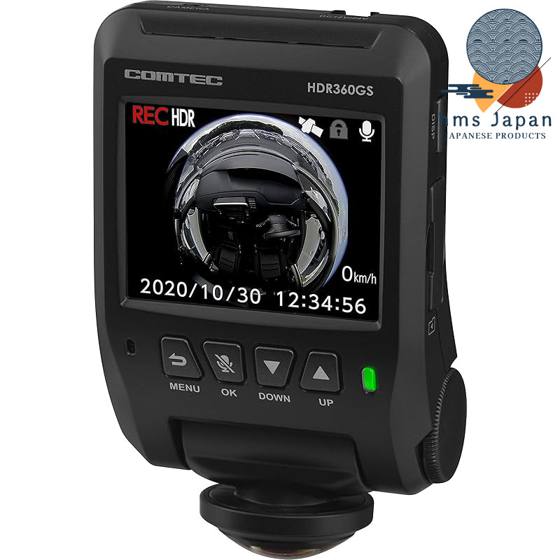 COMTEC 360-Degree All-Around Car Dash Cam with Rear Camera and Advanced ...