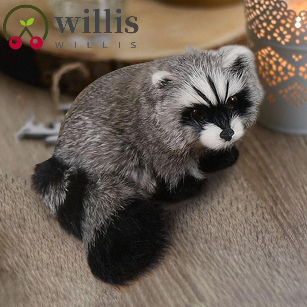 WILLIS Simulation Raccoon Model, Realistic Animal Model Raccoon Figure ...