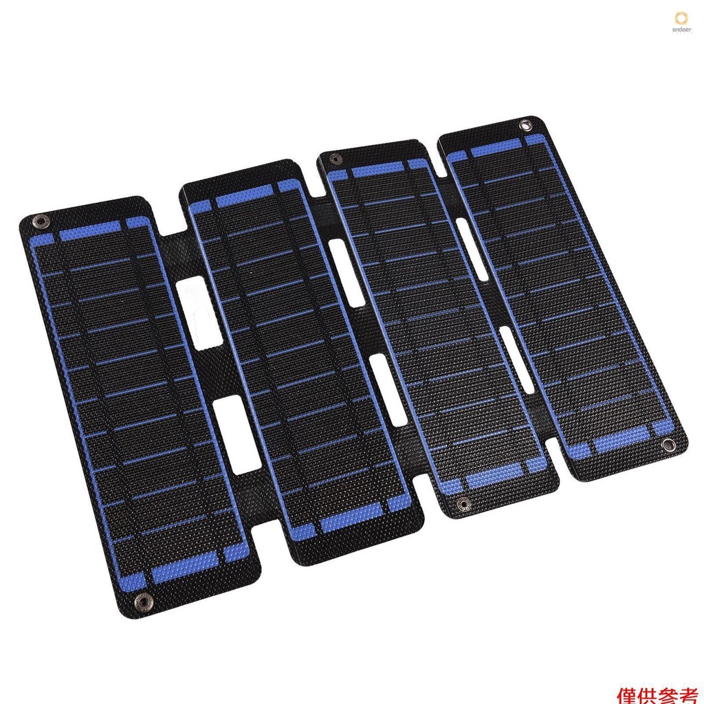 13W 5V Foldable Solar Panel Portable Solar Power Monocrystalline ...