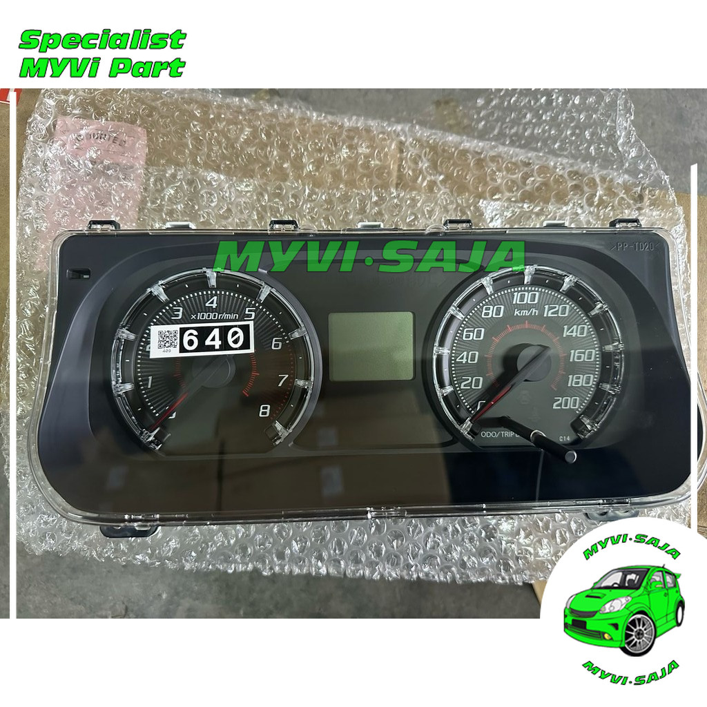 Perodua Bezza Meter SPEEDMETER ASSY 83800-BY640 / 83800-BY640-B ...